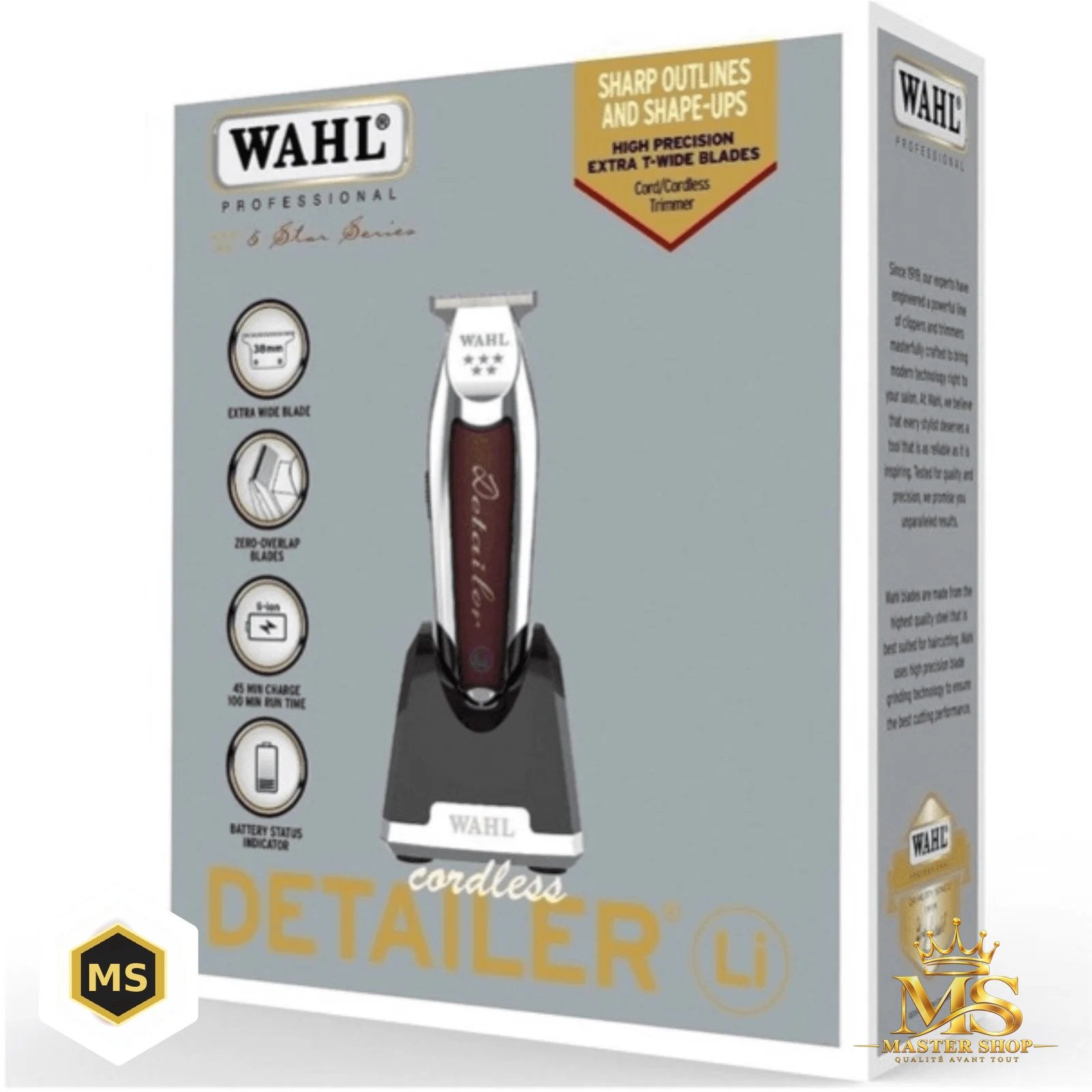 Tondeuse Wahl Detailer Cordless