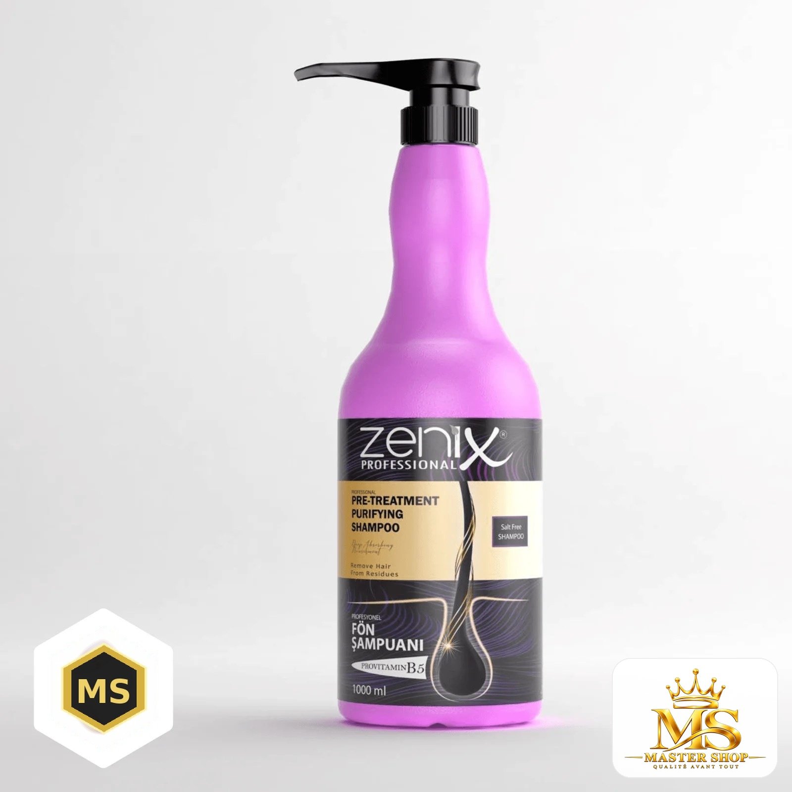 شامبو Zenix بدون سولفات 1000مل - Image 2