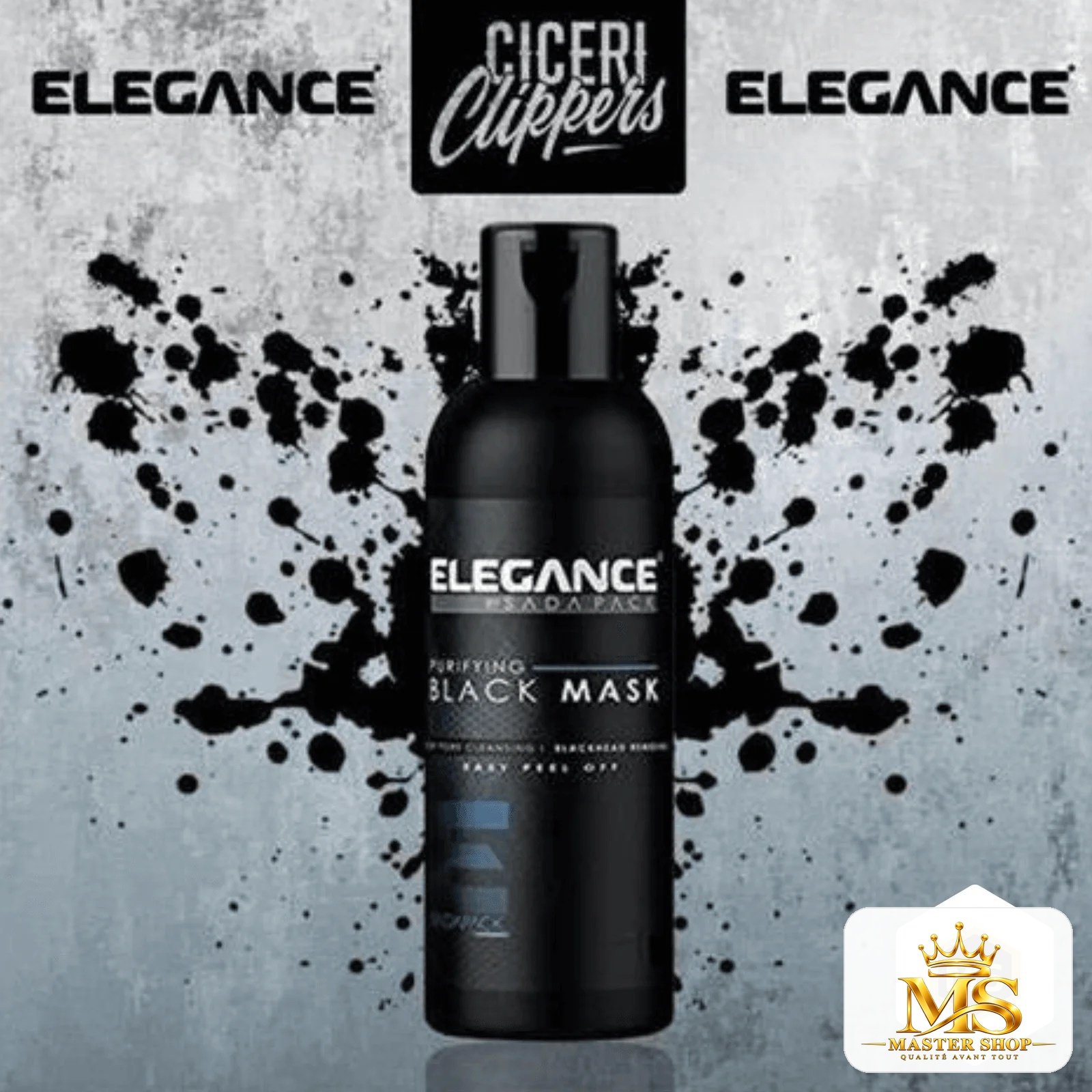 قناع الوجه الأسود من Elegance - Image 2