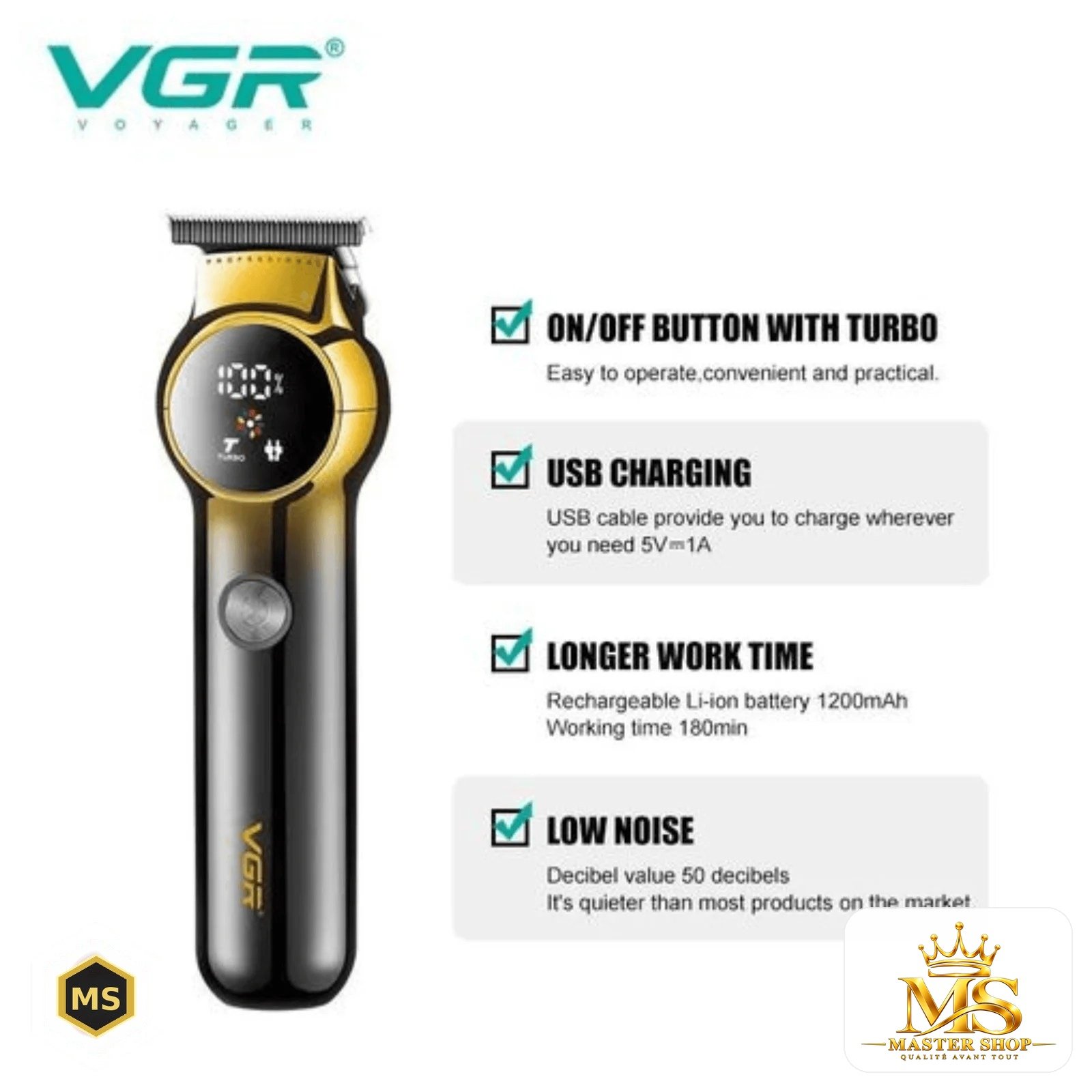 ماكينة الحلاقة VGR V989 - Image 2