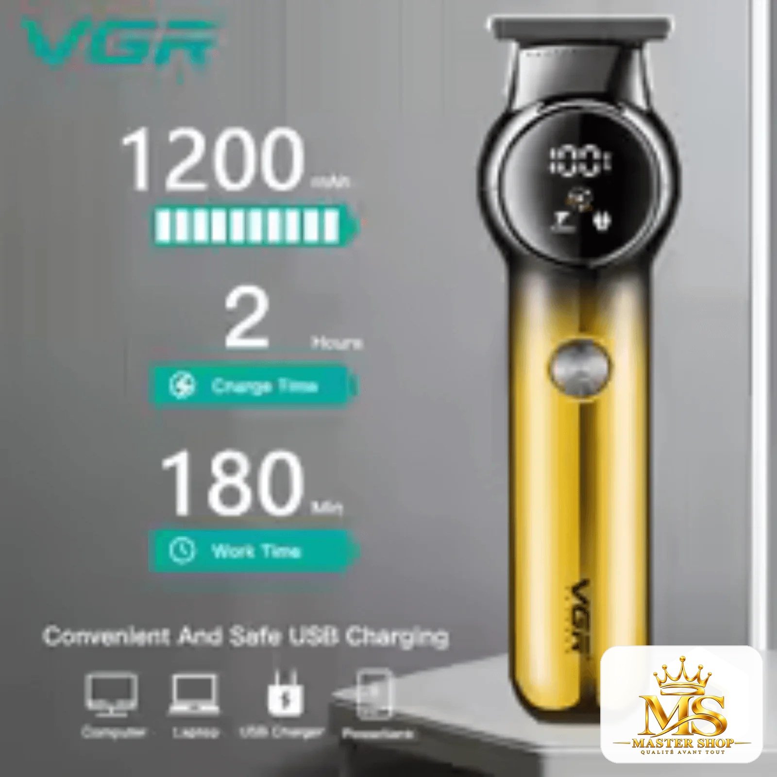 ماكينة الحلاقة VGR V989 - Image 5