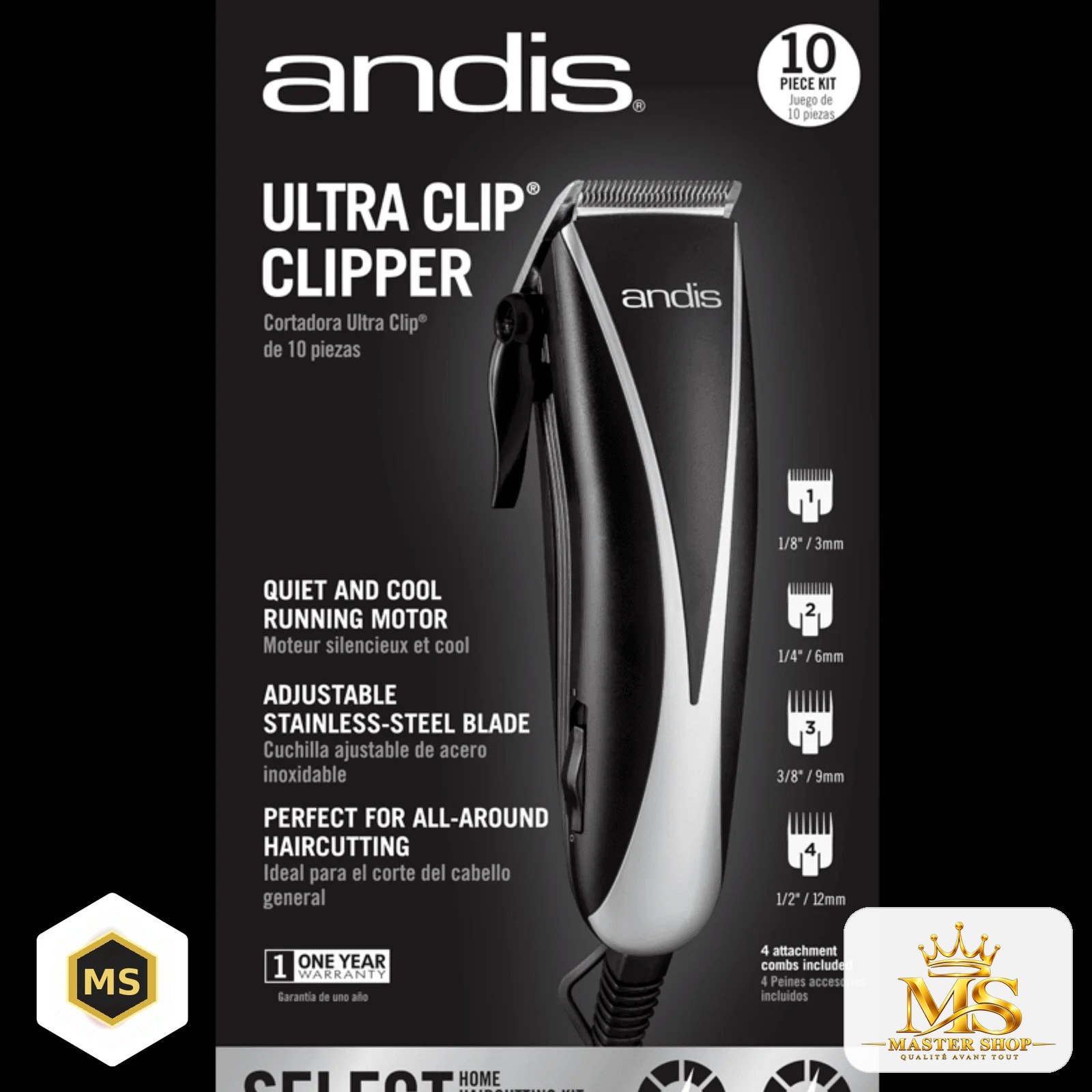 ماكينة حلاقة Andis 18625 Haircut Kit - Image 3
