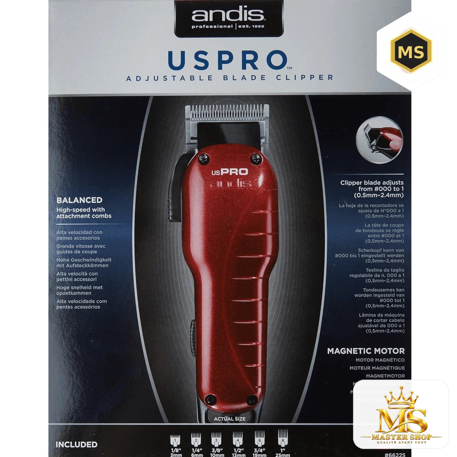 ماكينة الحلاقة Andis US PRO Clipper - Image 4